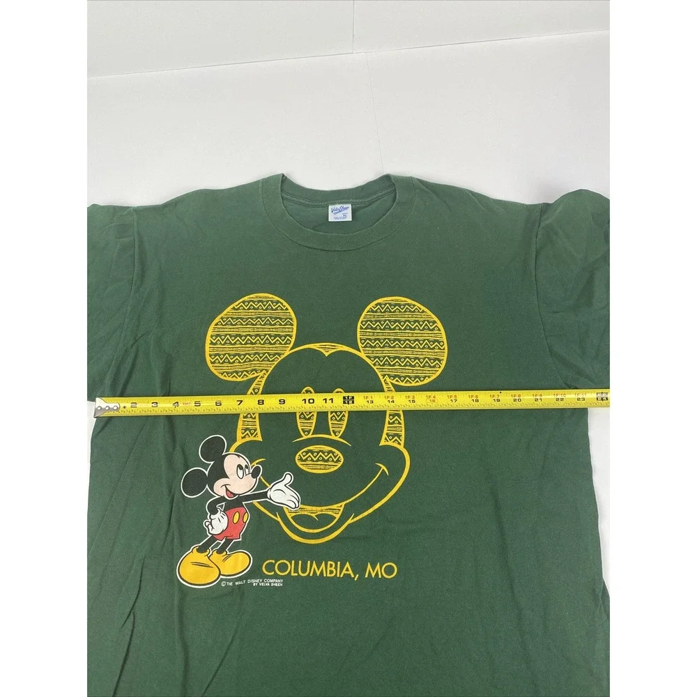 VTG Velva Sheen Disney Mickey Mouse Missouri Short Sleeve Shirt Men XL USA Made
